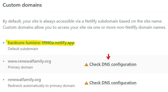 Netlify Install