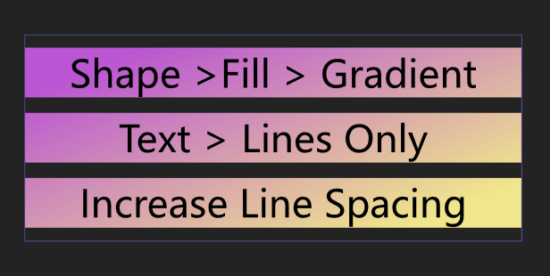 ProPresenter - Fill with gradient color